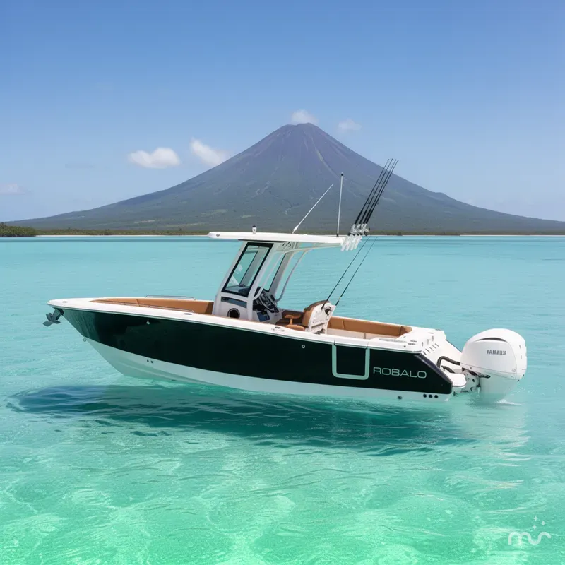 Slide: The Image of Robalo R250 Center Console 2026 - 2