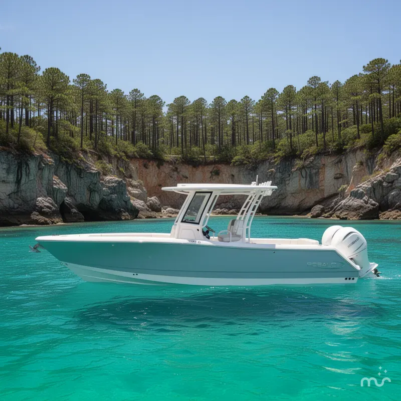 Slide: The Image of Robalo R270 Center Console 2026 - 2
