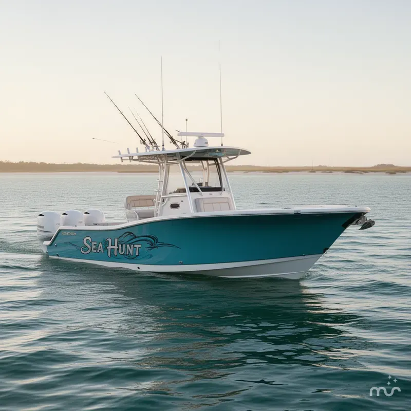 Slide: The Image of Sea Hunt Gamefish 27 Coffin Box 2021 - 0