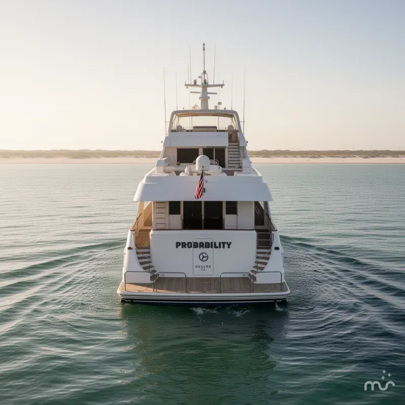 Slide: The Image of Delta 122 Tri-Deck Motor Yacht 1997 - 1