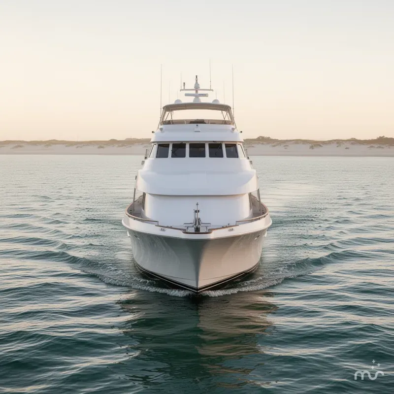 Slide: The Image of Delta 122 Tri-Deck Motor Yacht 1997 - 2