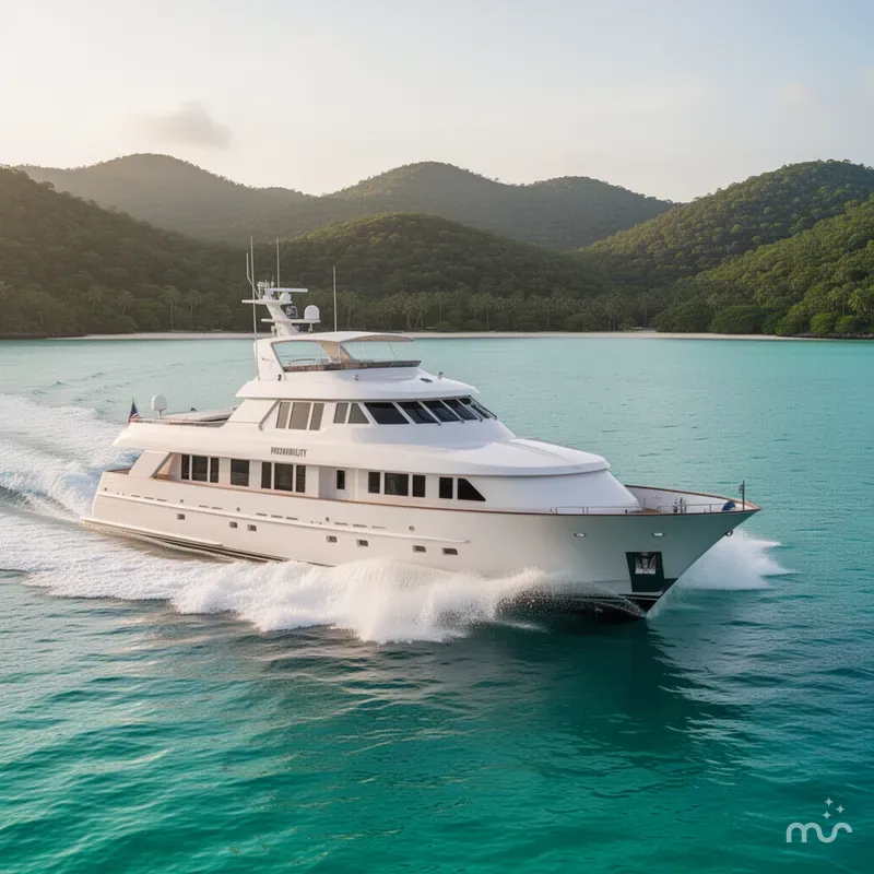 Slide: The Image of Delta Motor Yacht 1997 - 4