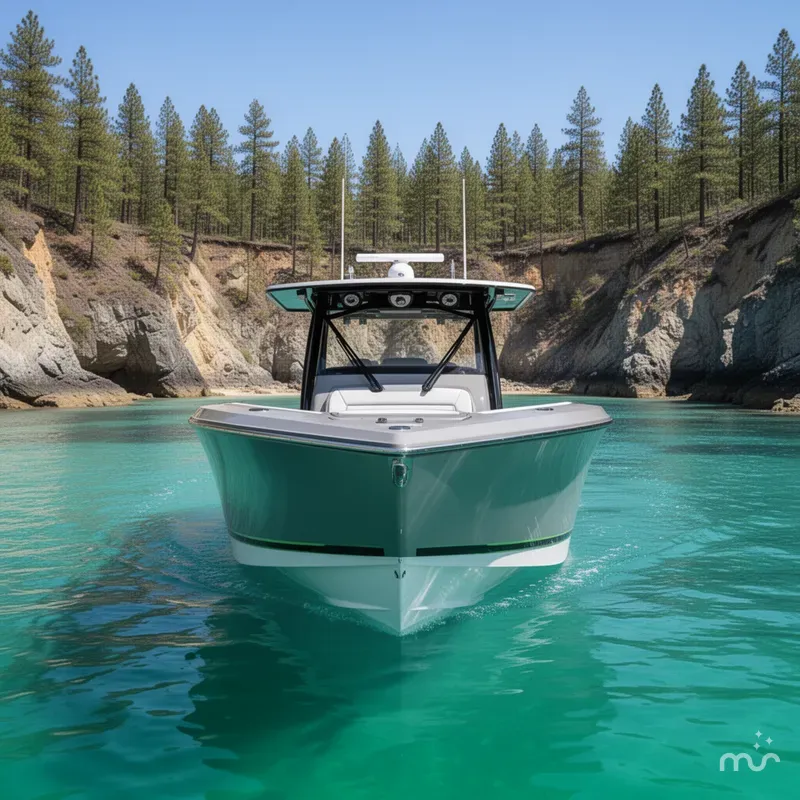 Slide: The Image of Nor-Tech 390 Sport Center Console 2026 - 1