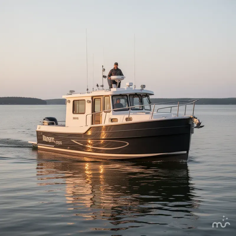 Slide: The Image of Ranger Tug R-31 CB 2021 - 2