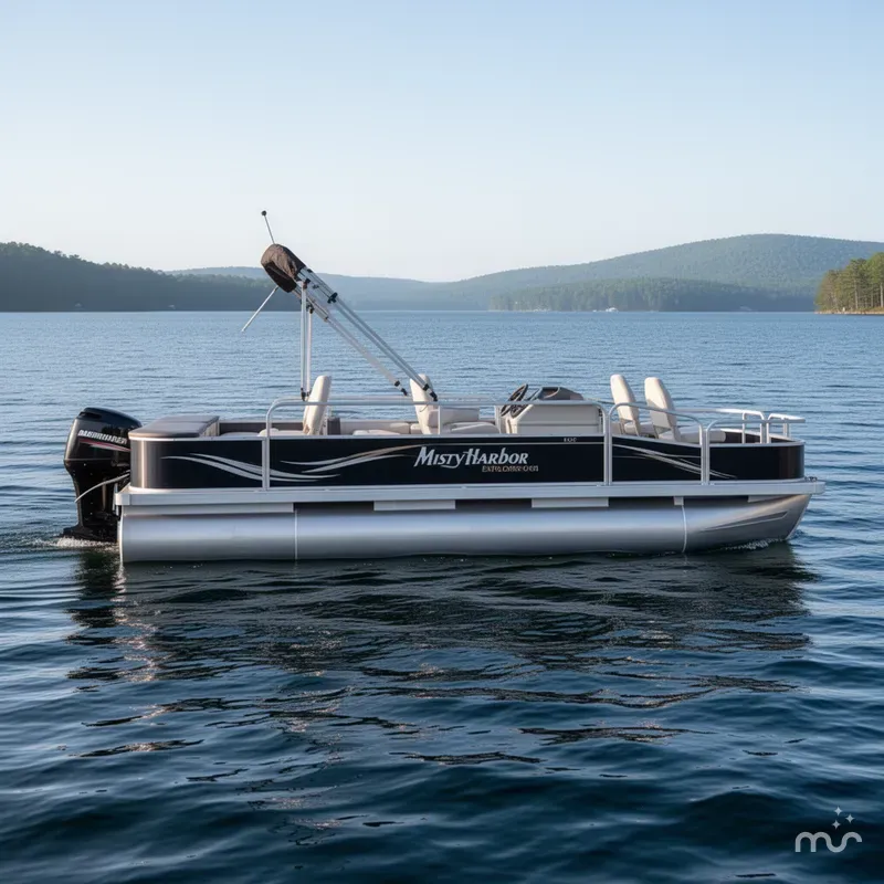 Slide: The Image of Misty Harbor 1880 CF Explorer Pontoon 2006 - 0