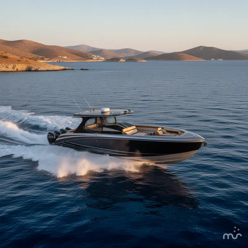 Slide: The Image of Mystic Powerboats M4200 2021 - 4
