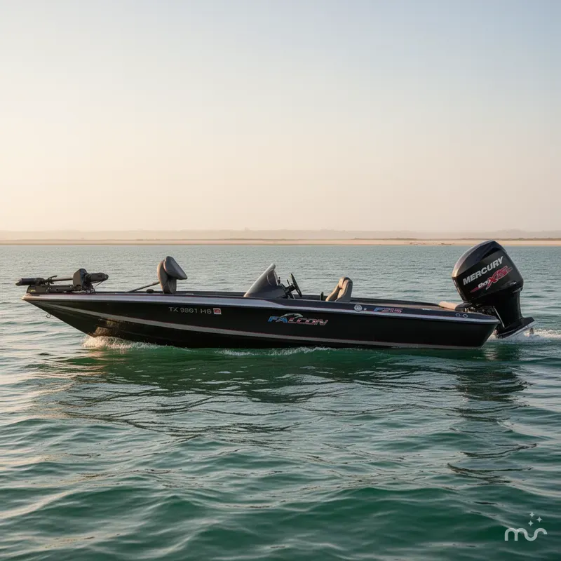 Slide: The Image of Falcon Boats F215 2019 - 2