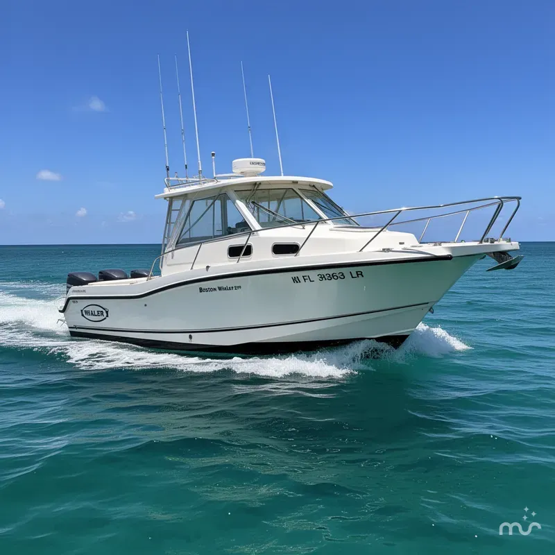 Slide: The Image of Boston Whaler 275 Conquest 2001 - 2