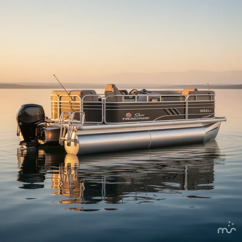 Slide: The Image of Party Barge 20 DLX 2022 - 0