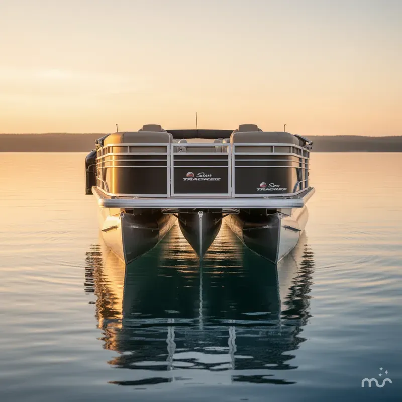 Slide: The Image of Party Barge 20 DLX 2022 - 2