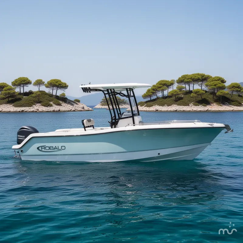 Slide: The Image of Robalo R232 Explorer 2025 - 2
