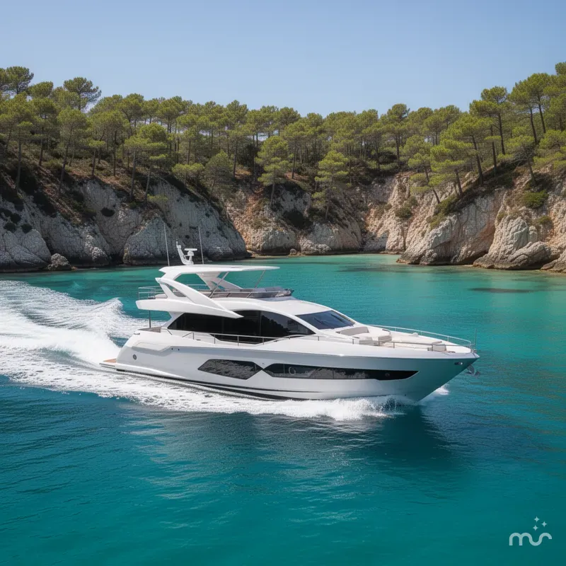 Slide: The Image of Sunseeker 76 Yacht 2019 - 4