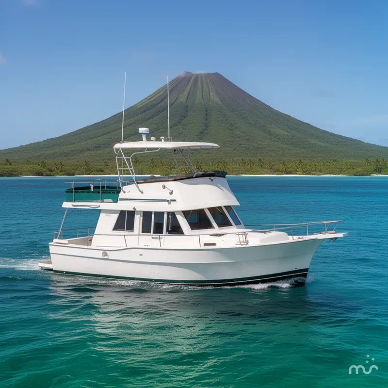 Slide: The Image of Mainship 350 Trawler 1997 - 2