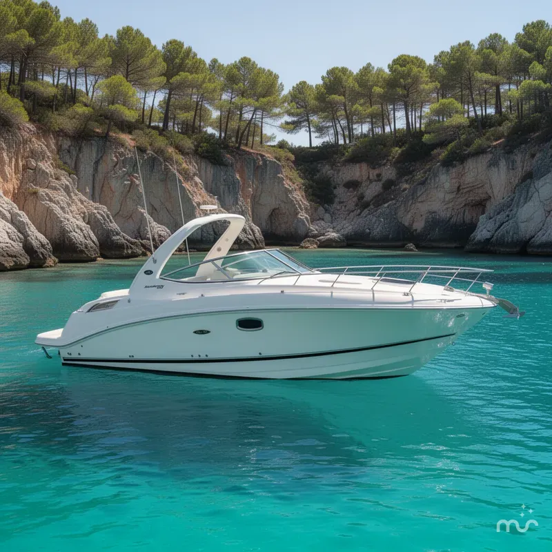 Slide: The Image of Sea Ray Sundancer 260 2010 - 2