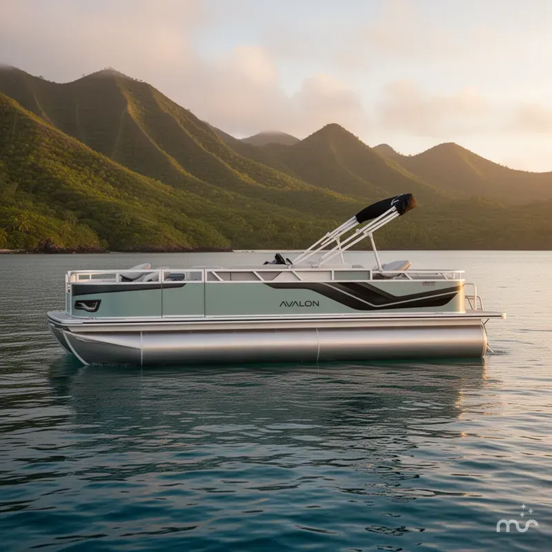 Slide: The Image of Avalon Venture 85 Rear Fish - 21' 2026 - 2