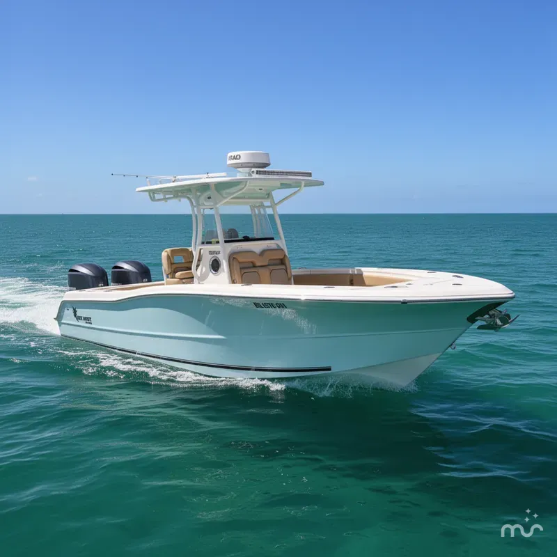 Slide: The Image of Key West Billistic 281 Center Console 2018 - 0