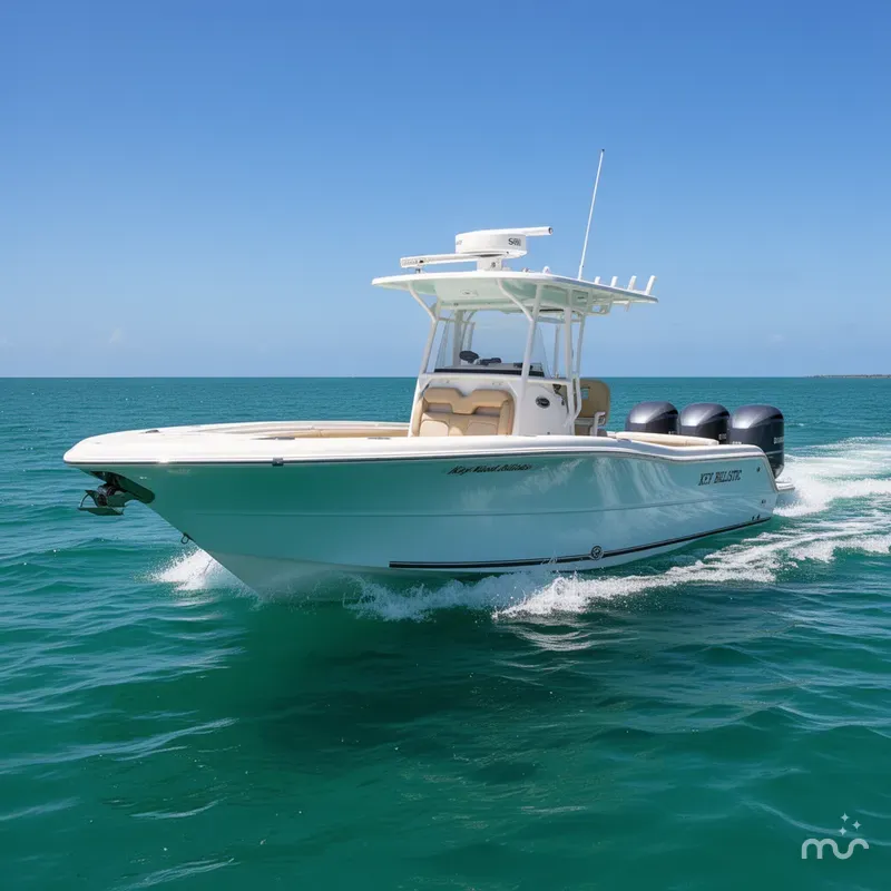 Slide: The Image of Key West Billistic 281 Center Console 2018 - 1