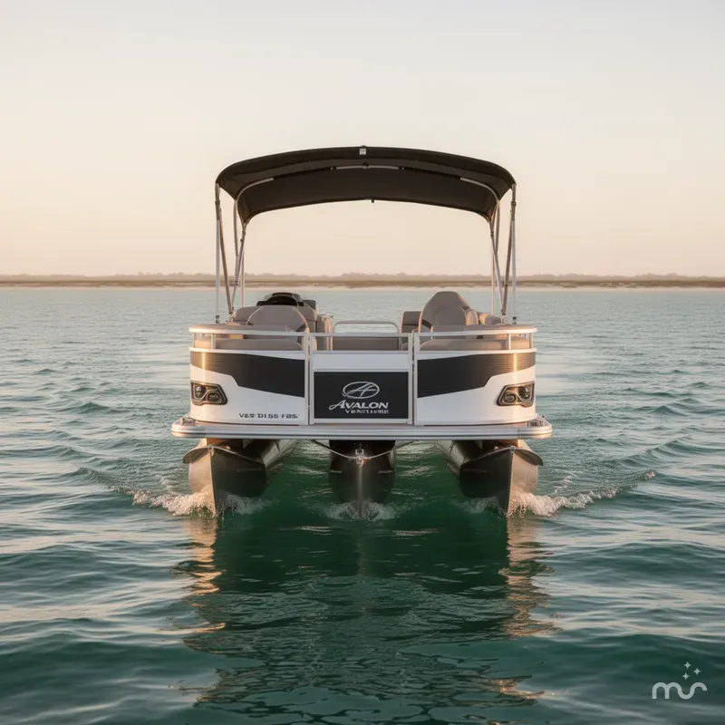 Slide: The Image of Avalon Venture 85 Rear Fish - 21' 2026 - 1