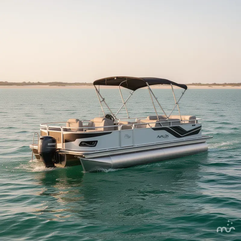 Slide: The Image of Avalon Venture 85 Rear Fish - 21' 2026 - 2