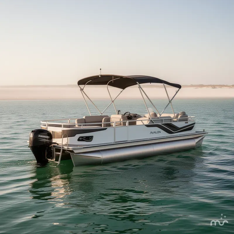 Slide: The Image of Avalon Venture 85 Rear Fish - 21' 2026 - 4