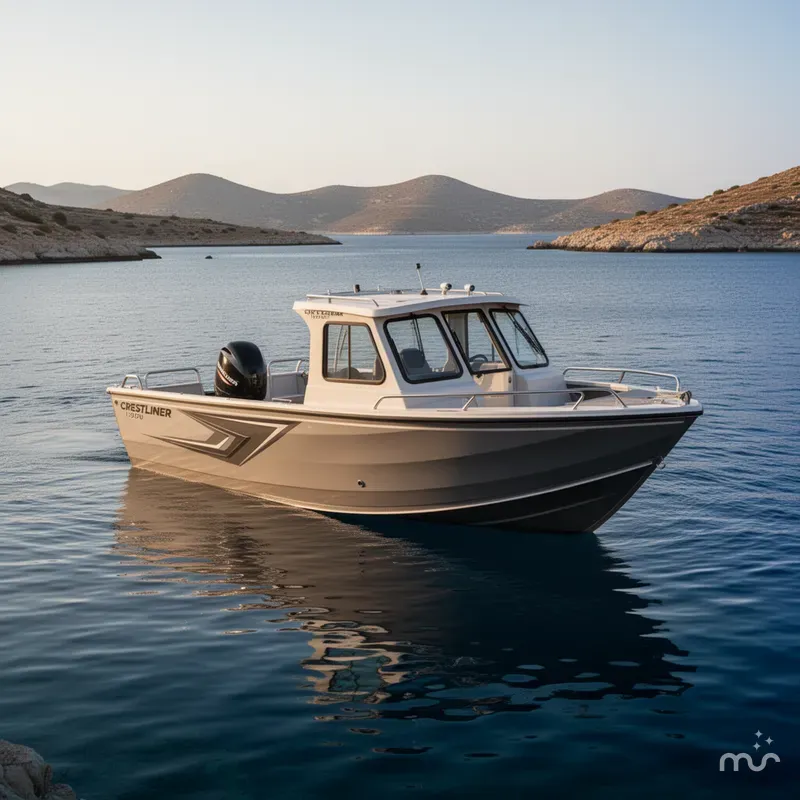 Slide: The Image of Crestliner 1650 Kodiak Tiller 2026 - 2