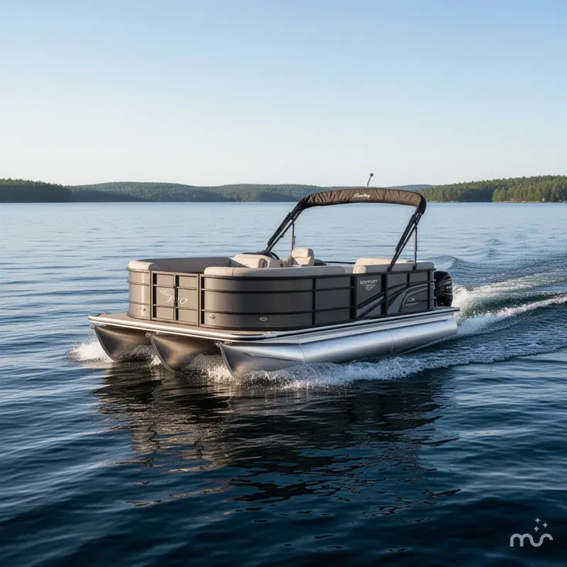 Slide: The Image of Bentley Pontoons LE 200 CR 2026 - 2
