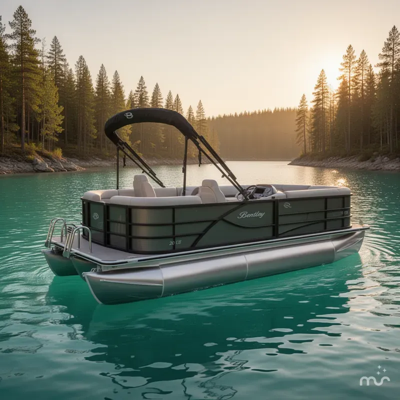 Slide: The Image of Bentley Pontoons LE 200 CR 2026 - 2