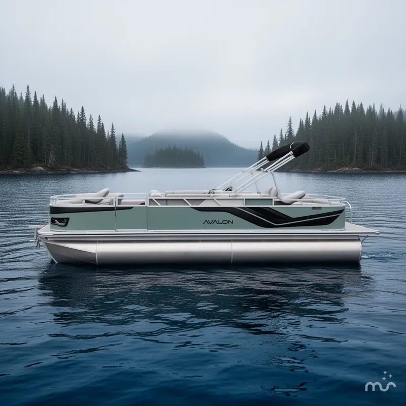 Slide: The Image of Avalon Venture 85 Rear Fish - 21' 2026 - 2