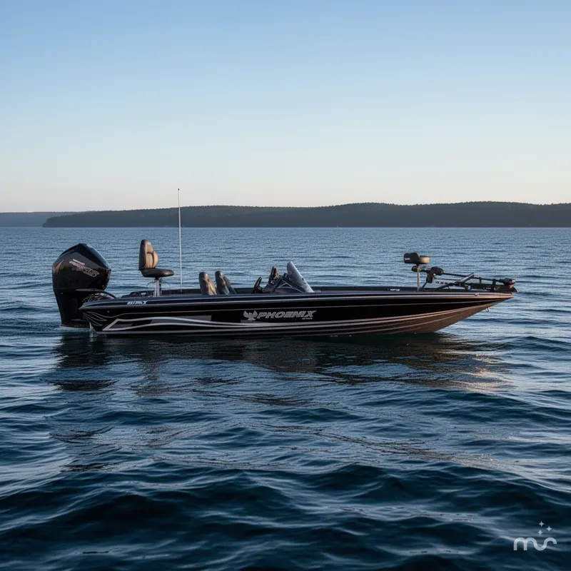 Slide: The Image of Phoenix Bass Boats 921 Elite X 2026 - 2