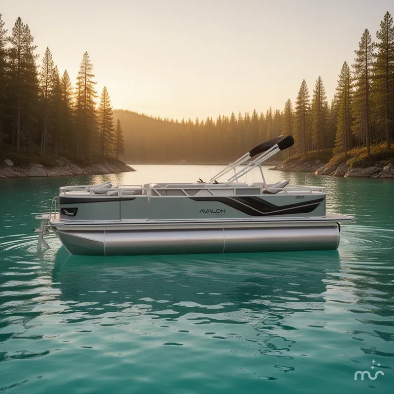 Slide: The Image of Avalon Venture 85 Rear Fish - 21' 2026 - 2