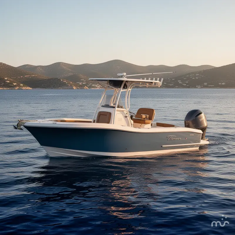 Slide: The Image of Pioneer 222 Sportfish 2026 - 2