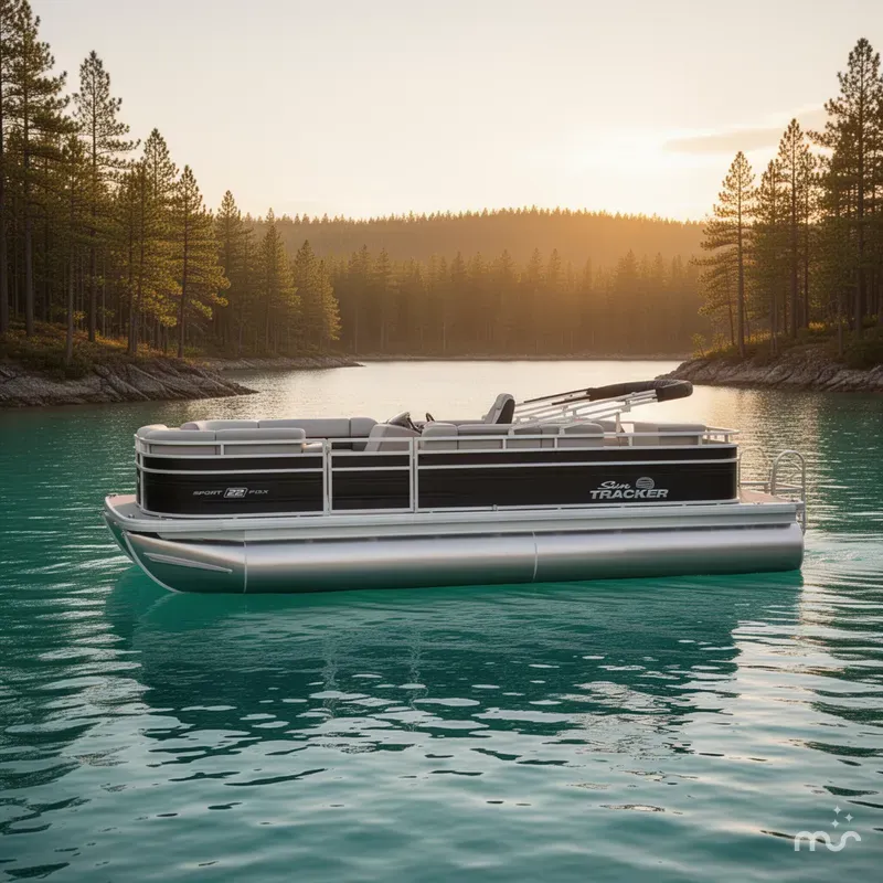 Slide: The Image of Sun Tracker SportFish 22 DLX 2026 - 2