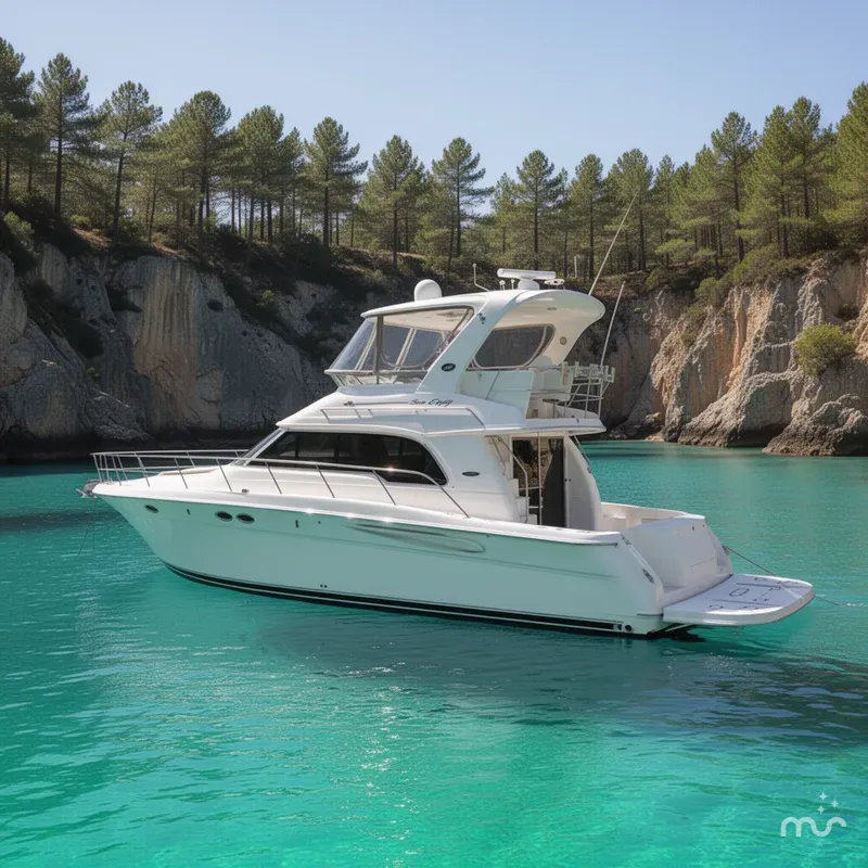 The Image of Sea Ray 480 Sedan Bridge 2001 - 0