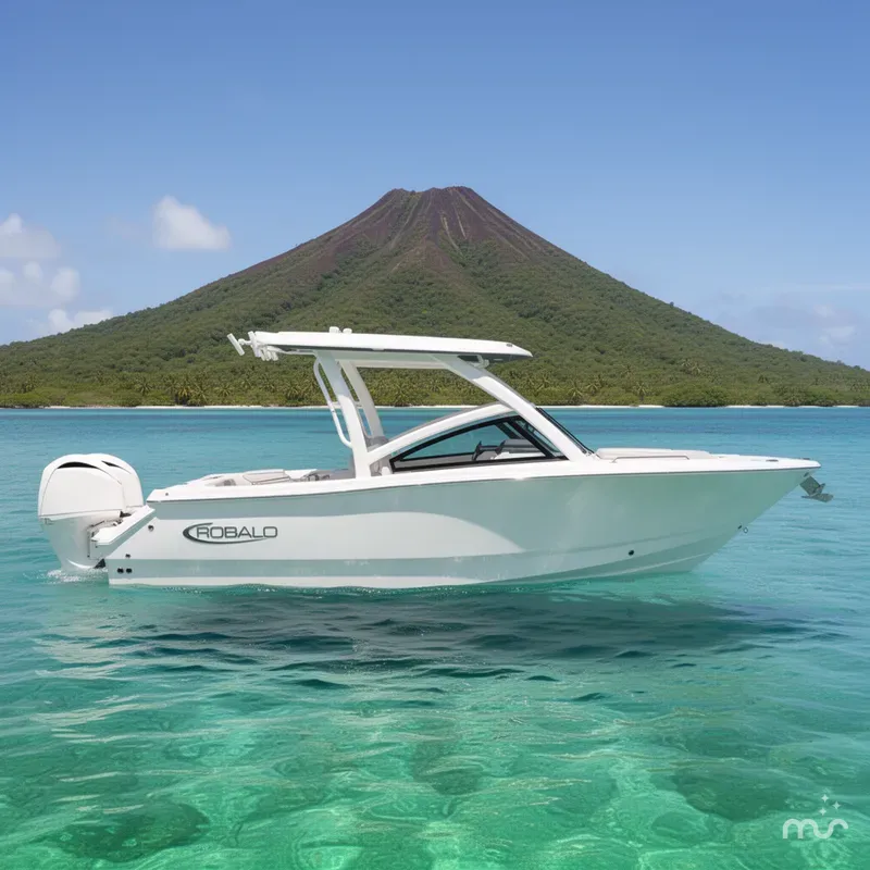 Slide: The Image of Robalo R257 Dual Console 2026 - 2