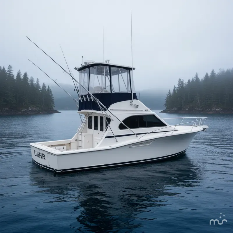 Slide: The Image of Luhrs Tournament 320 1990 - 2