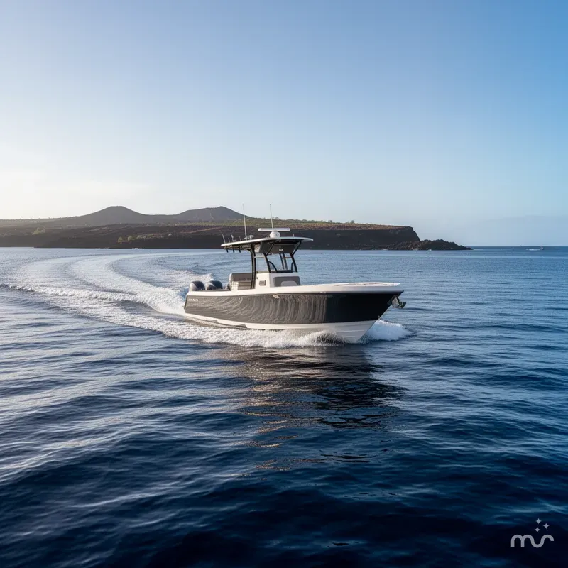 Slide: The Image of Sea Born LX26 Center Console 2021 - 4