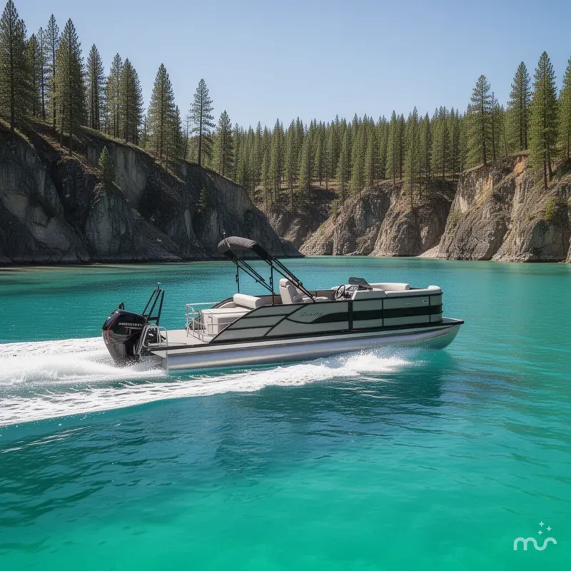 Slide: The Image of Bentley Pontoons Legacy 223 Navigator 2026 - 4