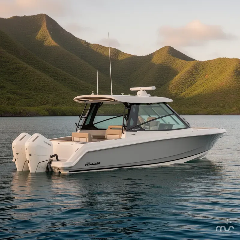 Slide: The Image of Boston Whaler 330 Vantage 2026 - 2