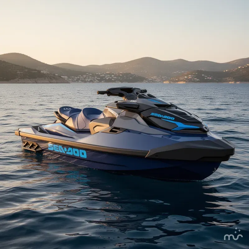 Slide: The Image of Sea-Doo GTX 230 Tech, Audio, iDF, iBR 2026 - 2