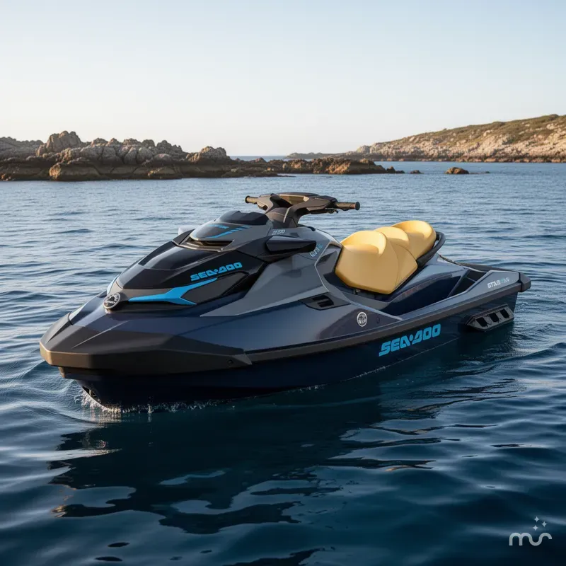 Slide: The Image of Sea-Doo GTX 230 Tech, Audio, iDF, iBR 2026 - 2