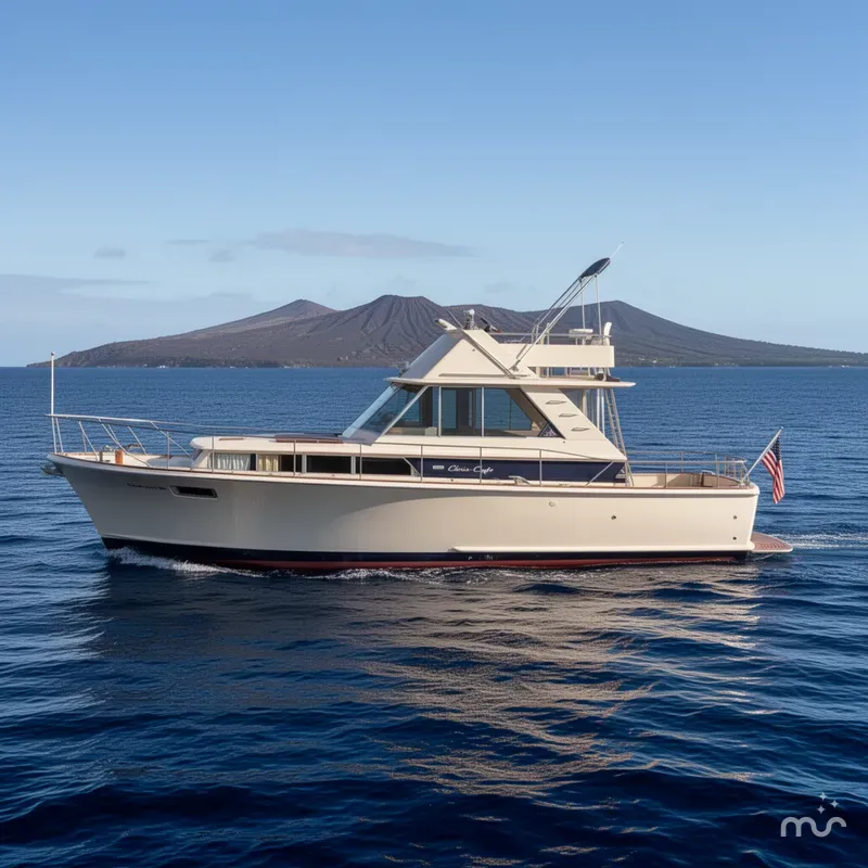 Slide: The Image of Chris-Craft 38 Commander 1969 - 2