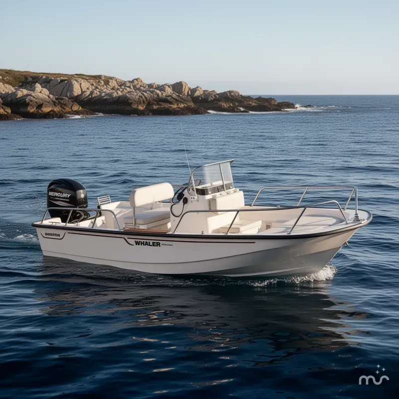 Slide: The Image of Boston Whaler 150 Montauk 2026 - 2
