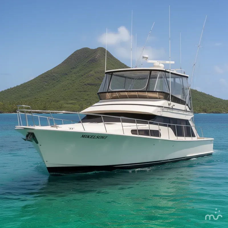 Slide: The Image of Mikelson 50 Sportfisher 1999 - 2