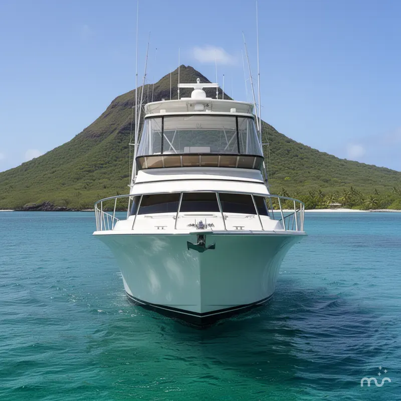 Slide: The Image of Mikelson 50 Sportfisher 1999 - 3