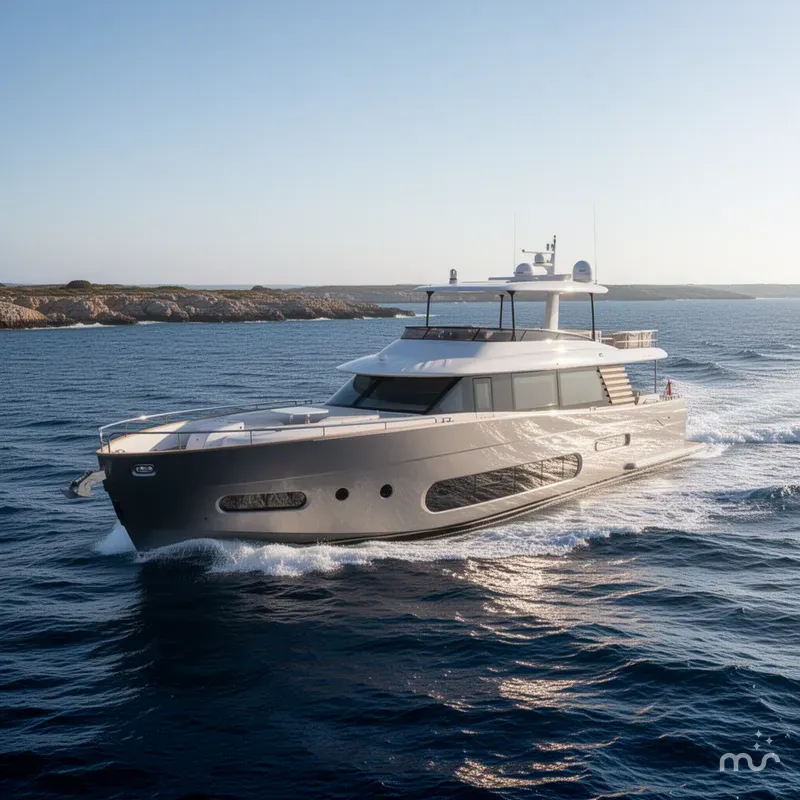 Slide: The Image of Azimut Magellano 66 2023 - 4