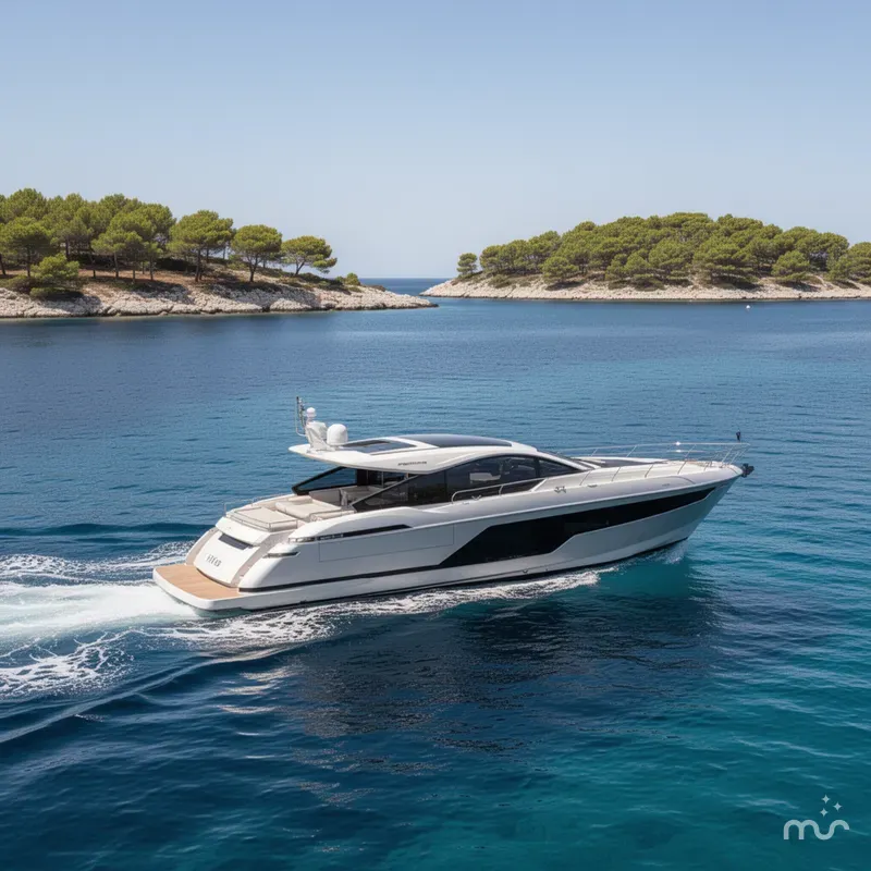 Slide: The Image of Fairline 58 GTO 2026 - 2
