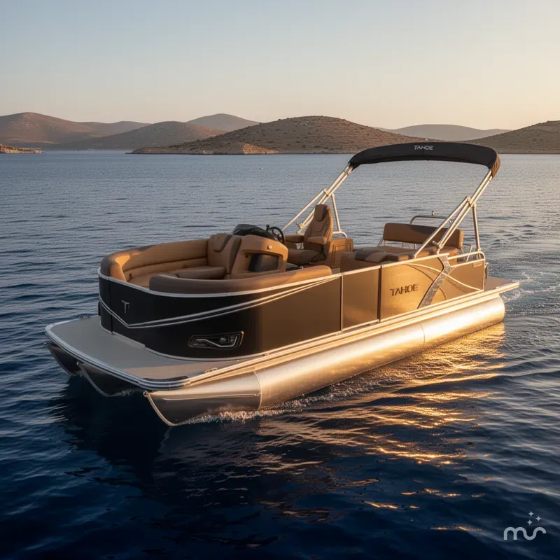 Slide: The Image of Tahoe LTZ CRB 1985 Cruise Rear Bench Pontoon $31995 2026 - 2