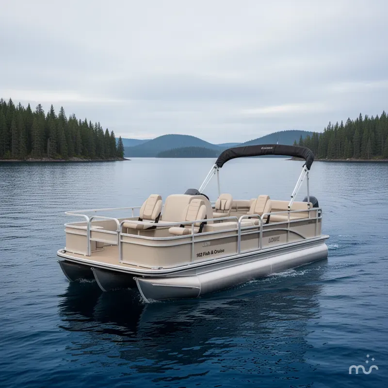 The Image of Lowe 162 Fish & Cruise Pontoon 2016 - 0