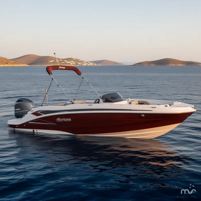 Slide: The Image of Hurricane SunDeck Sport 205 OB 2022 - 0