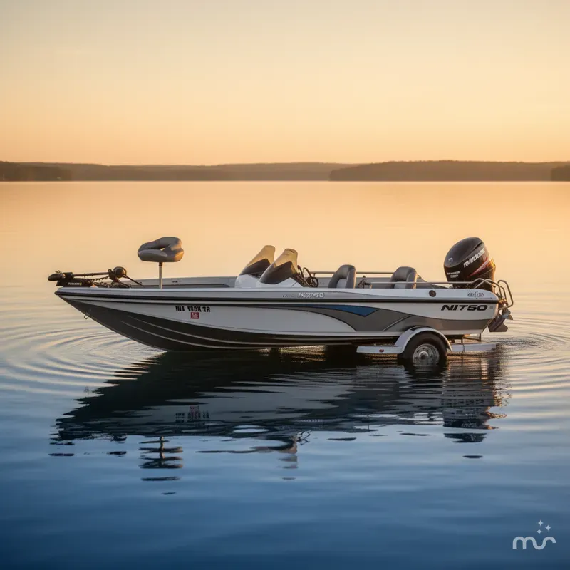 Slide: The Image of Tracker NX750 / 2016 EVINRUDE 115 HP OUTBOARD AND TRAILER 2005 - 1